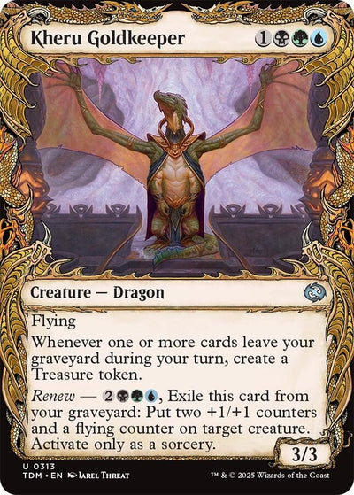 Kheru Goldkeeper (Showcase) (313) (Tarkir: Dragonstorm) (TDM)