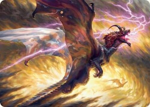 Stormscale Scion Art Card (17/54) (17) (Art Series: Tarkir: Dragonstorm)