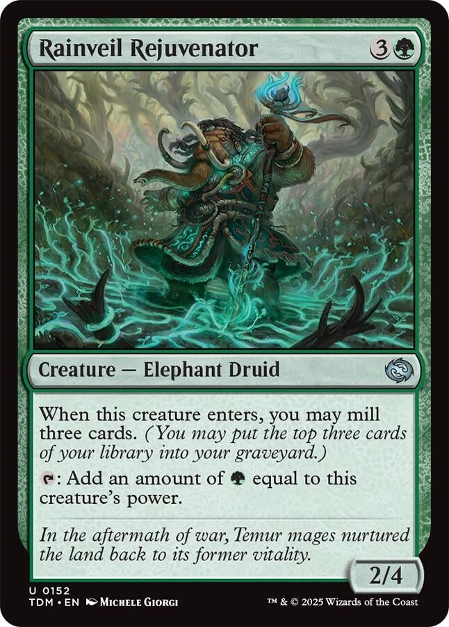 Rainveil Rejuvenator (152) (Tarkir: Dragonstorm) (TDM)