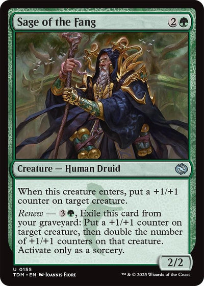 Sage of the Fang (155) (Tarkir: Dragonstorm) (TDM)
