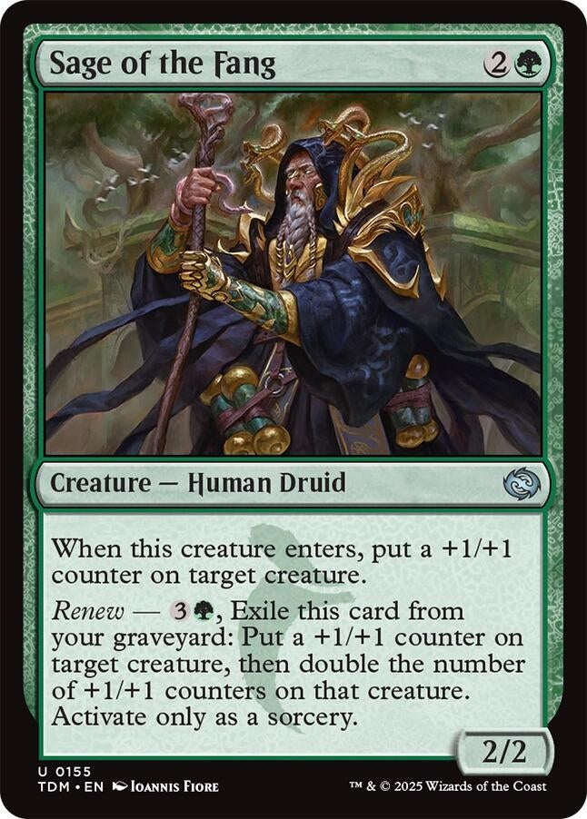 Sage of the Fang (155) (Tarkir: Dragonstorm) (TDM)