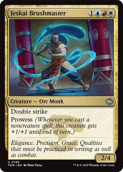 Jeskai Brushmaster (195) (Tarkir: Dragonstorm) (TDM)