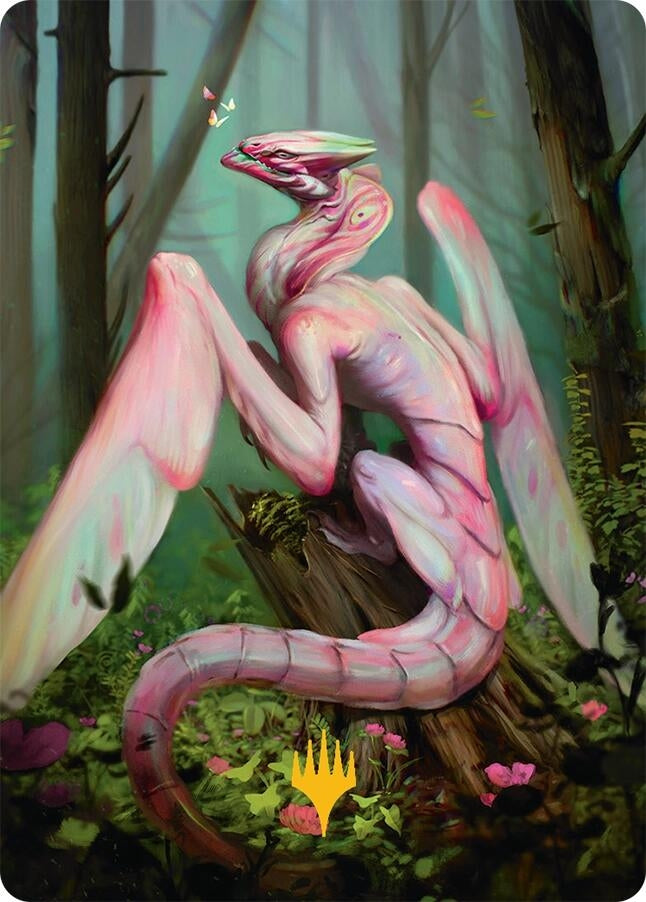 Bloomvine Regent Art Card (46/54) (Gold-Stamped Planeswalker Symbol) (46) (Art Series: Tarkir: Dragonstorm)