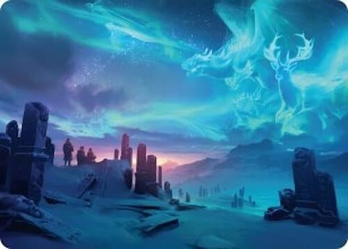 Auroral Procession Art Card (20/54) (20) (Art Series: Tarkir: Dragonstorm)