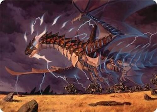 Neriv, Heart of the Storm Art Card (25/54) (25) (Art Series: Tarkir: Dragonstorm)