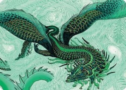 Teval, Arbiter of Virtue Art Card (38/54) (38) (Art Series: Tarkir: Dragonstorm)