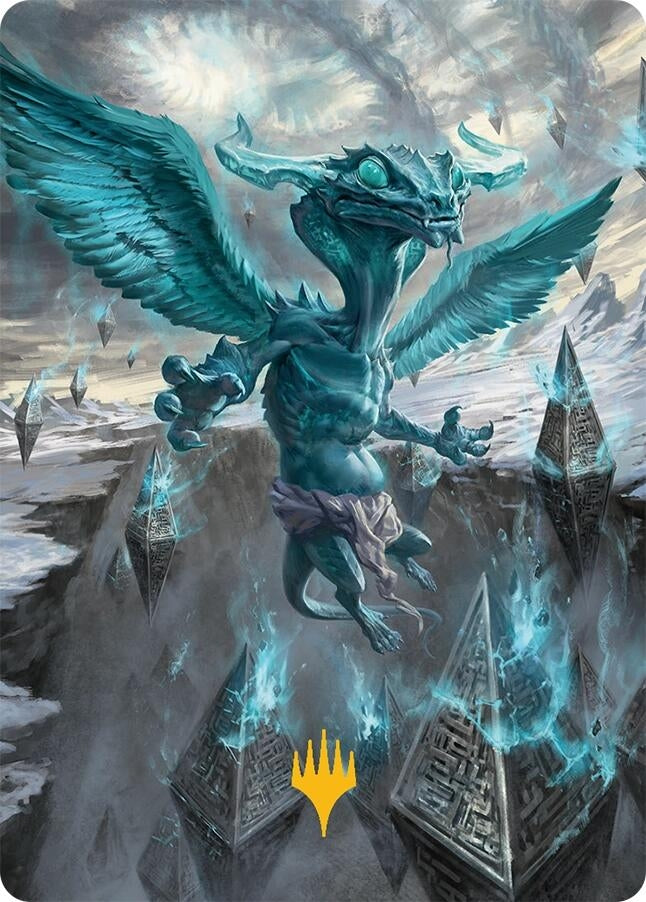 Ugin, Eye of the Storms Art Card (47/54) (Gold-Stamped Planeswalker Symbol) (47)