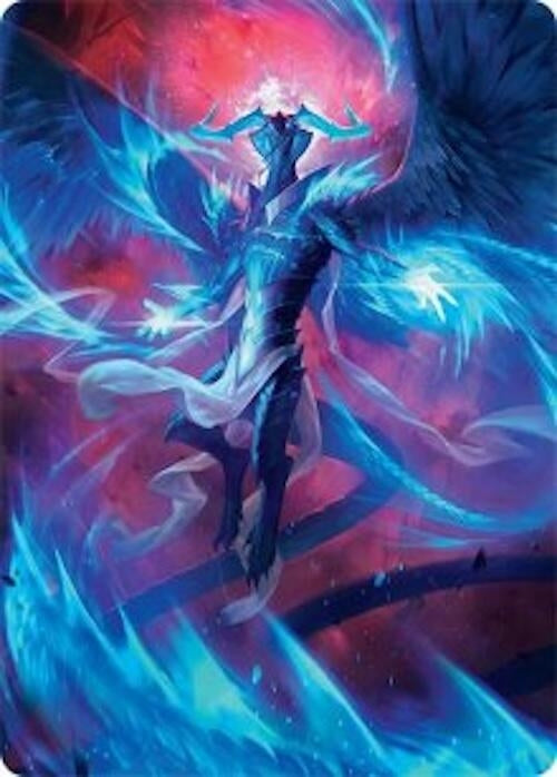 Ugin, Eye of the Storms Art Card (48/54) (48) (Art Series: Tarkir: Dragonstorm)