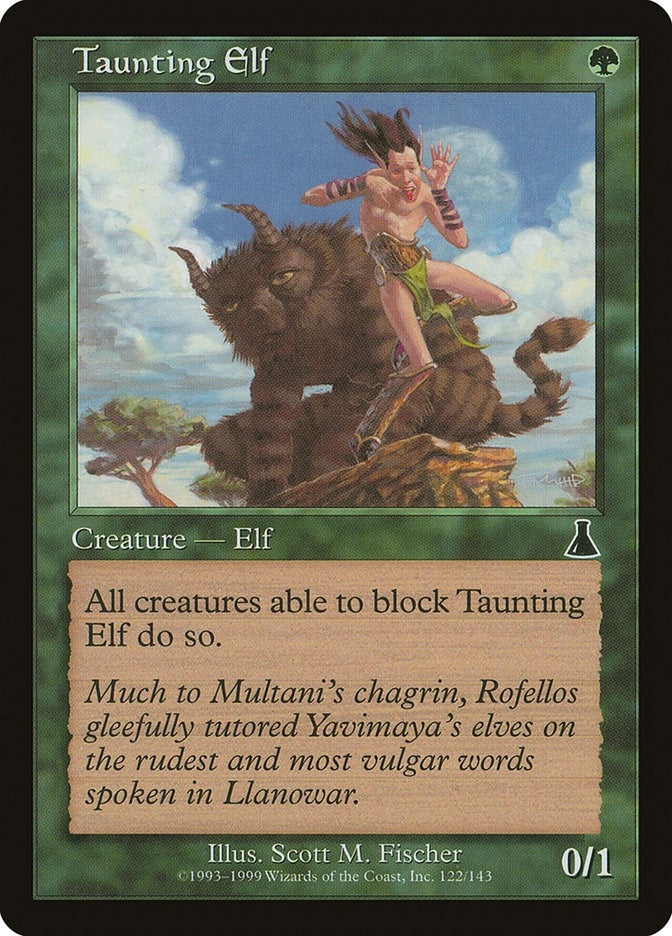Taunting Elf (122) (Urza's Destiny)