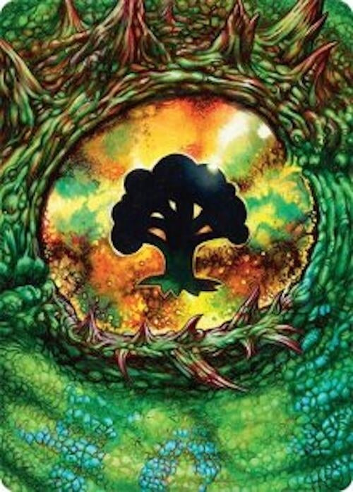 Forest Art Card (32/54) (32) (Art Series: Tarkir: Dragonstorm)