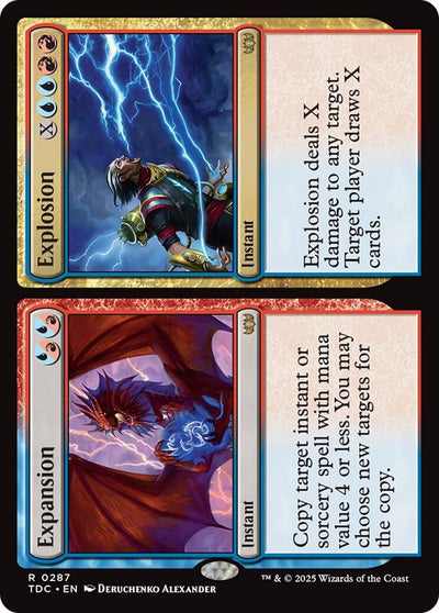 Expansion // Explosion (287) (Commander: Tarkir: Dragonstorm) (TDC)