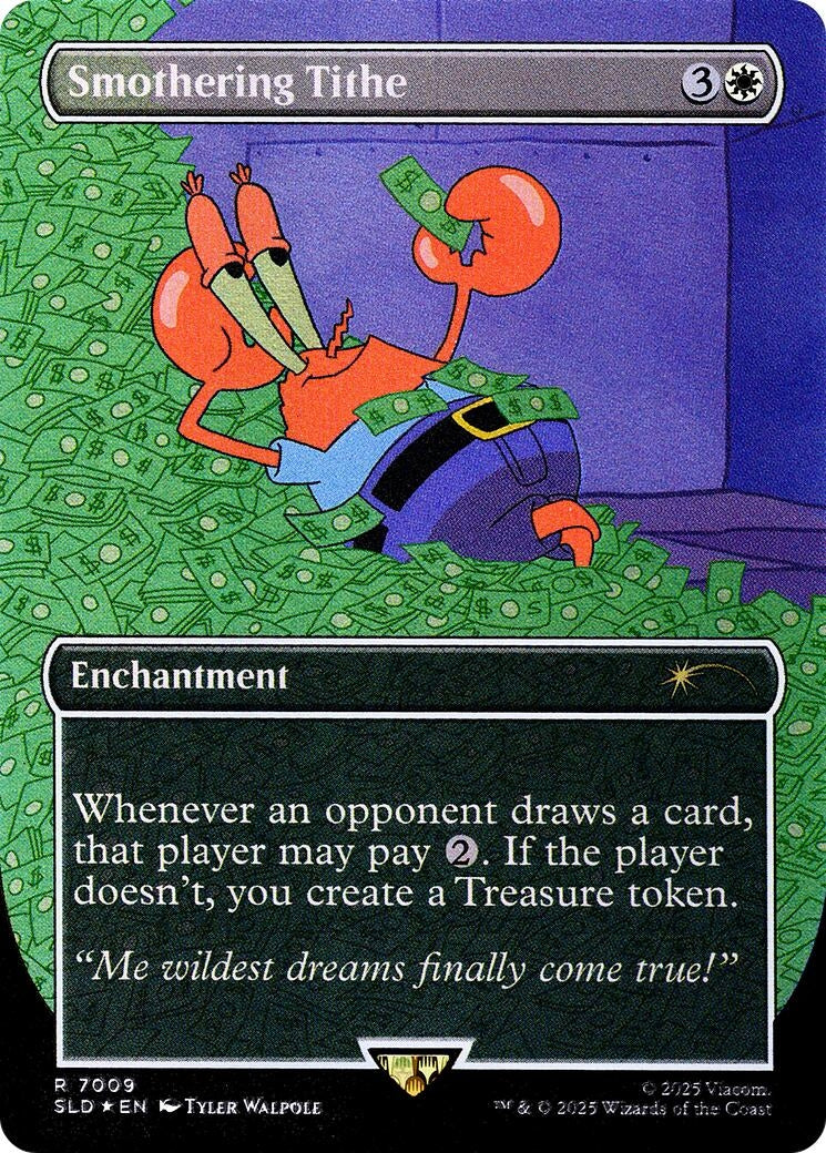 Smothering Tithe (7009) (Rainbow Foil) (7009) (Secret Lair Drop Series)