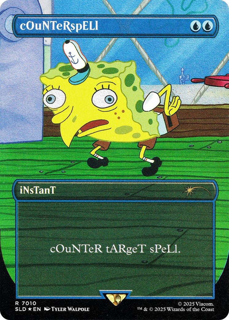 cOuNTeRspELl (7010) (Rainbow Foil) (7010) (Secret Lair Drop Series)