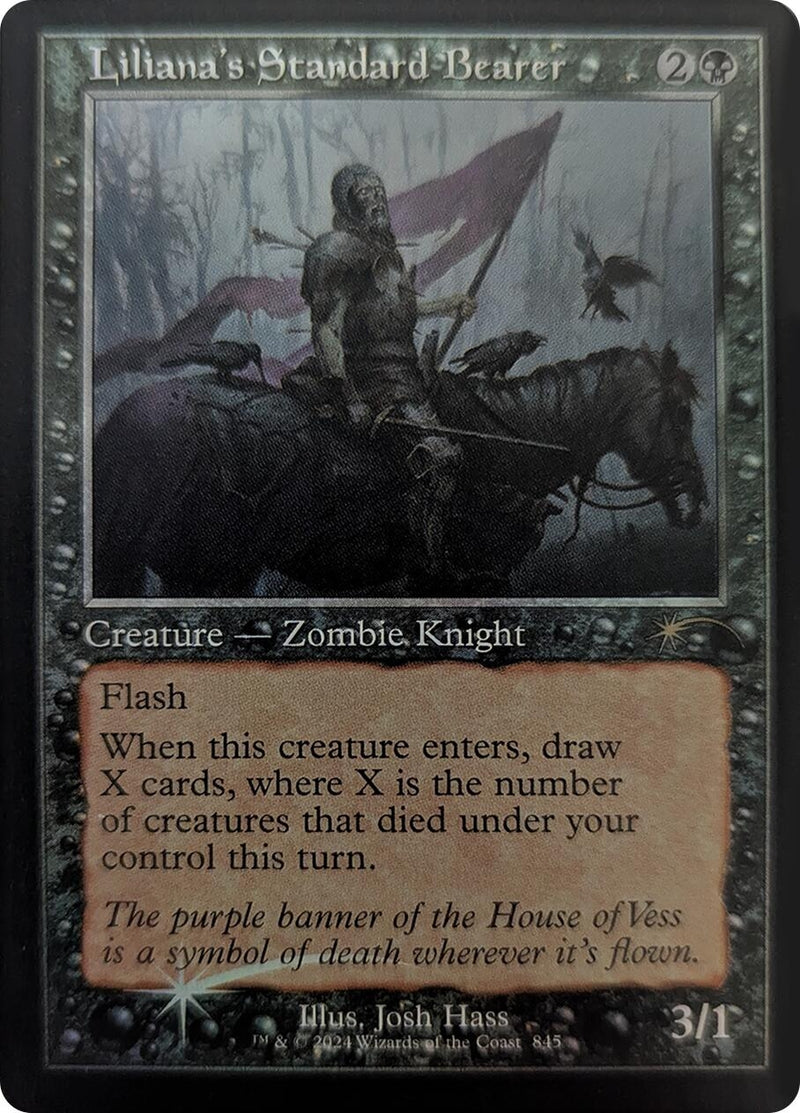 Liliana's Standard Bearer (Retro Frame) (845) (Secret Lair Drop Series)