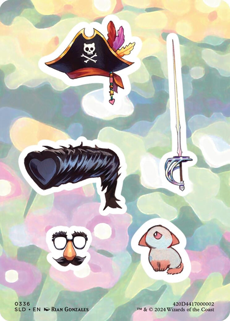 Sticker Sheet (0336) (336) (Secret Lair Drop Series)