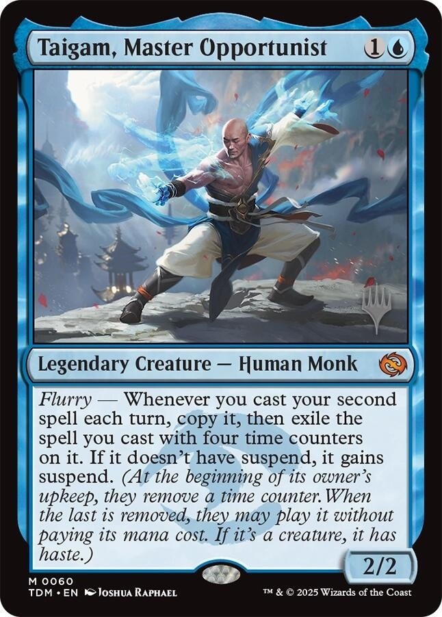 Taigam, Master Opportunist (60) (Promo Pack: Tarkir: Dragonstorm)