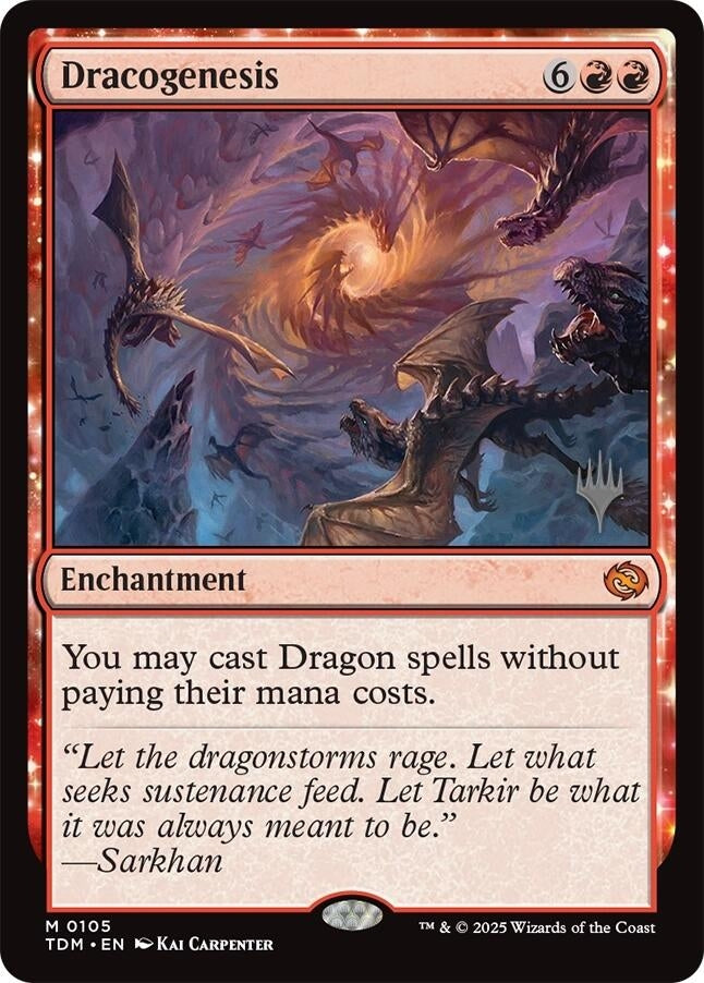 Dracogenesis (105) (Promo Pack: Tarkir: Dragonstorm)