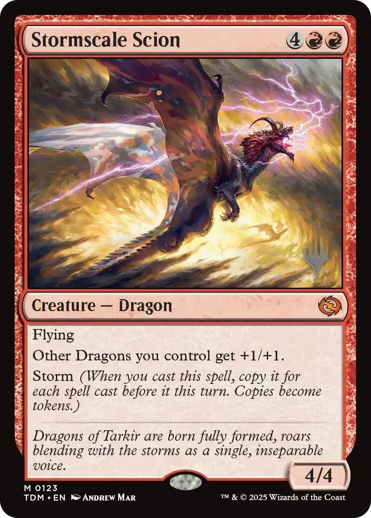 Stormscale Scion (123) (Promo Pack: Tarkir: Dragonstorm)