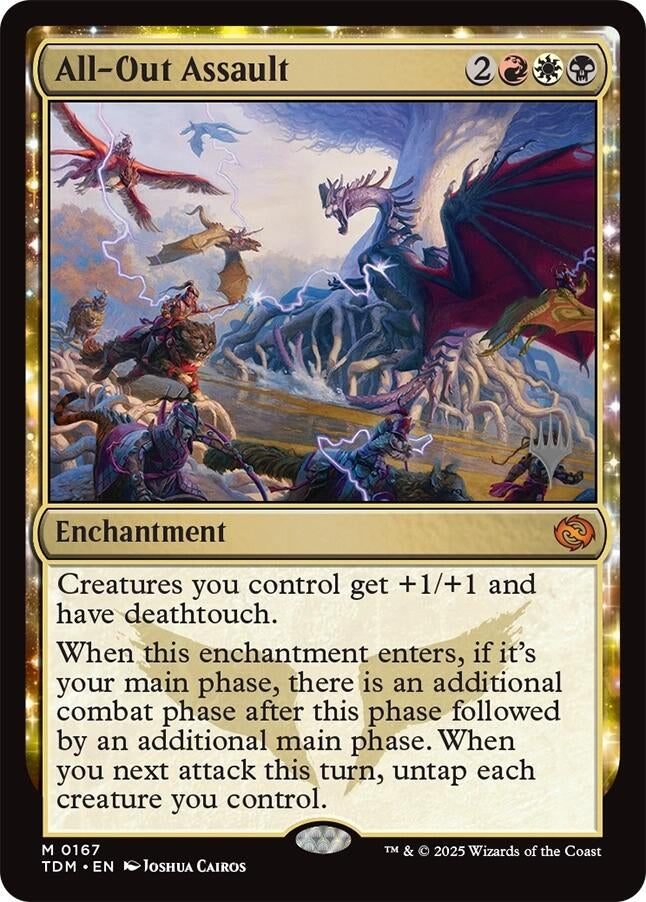All-Out Assault (167) (Promo Pack: Tarkir: Dragonstorm)