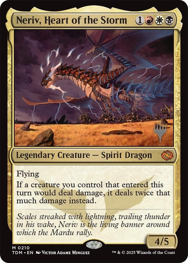 Neriv, Heart of the Storm (210) (Promo Pack: Tarkir: Dragonstorm)