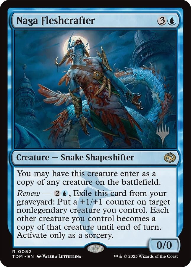 Naga Fleshcrafter (52) (Promo Pack: Tarkir: Dragonstorm)