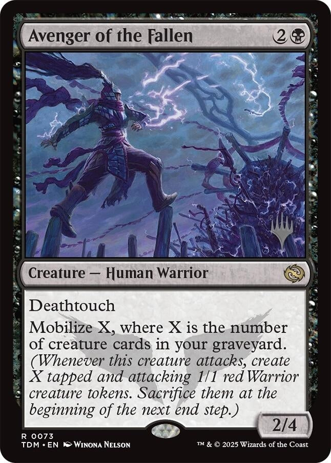 Avenger of the Fallen (73) (Promo Pack: Tarkir: Dragonstorm)