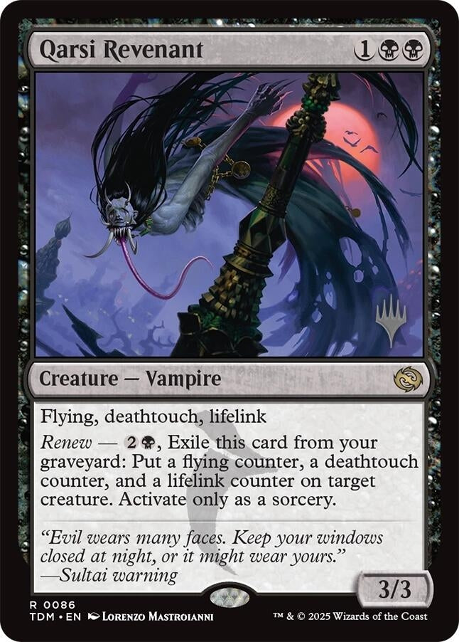 Qarsi Revenant (86) (Promo Pack: Tarkir: Dragonstorm)