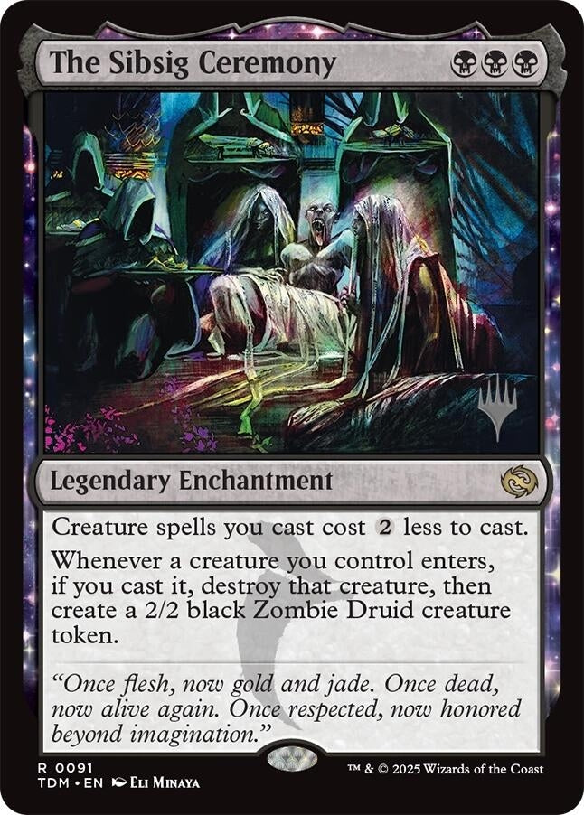 The Sibsig Ceremony (91) (Promo Pack: Tarkir: Dragonstorm)