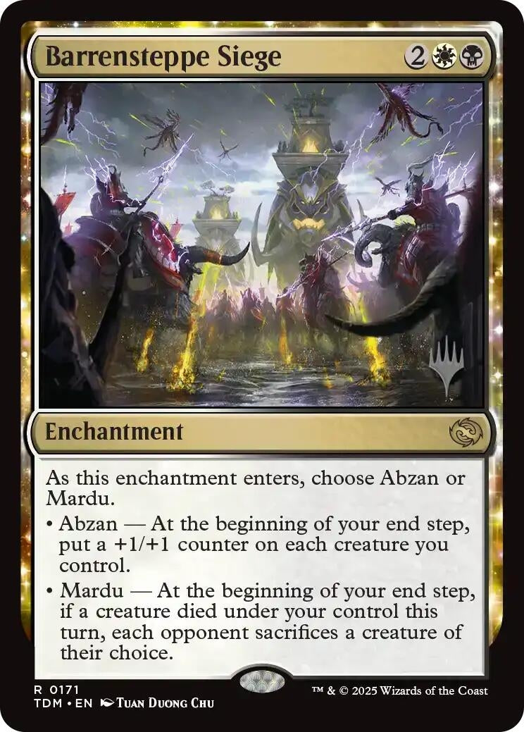 Barrensteppe Siege (171) (Promo Pack: Tarkir: Dragonstorm)
