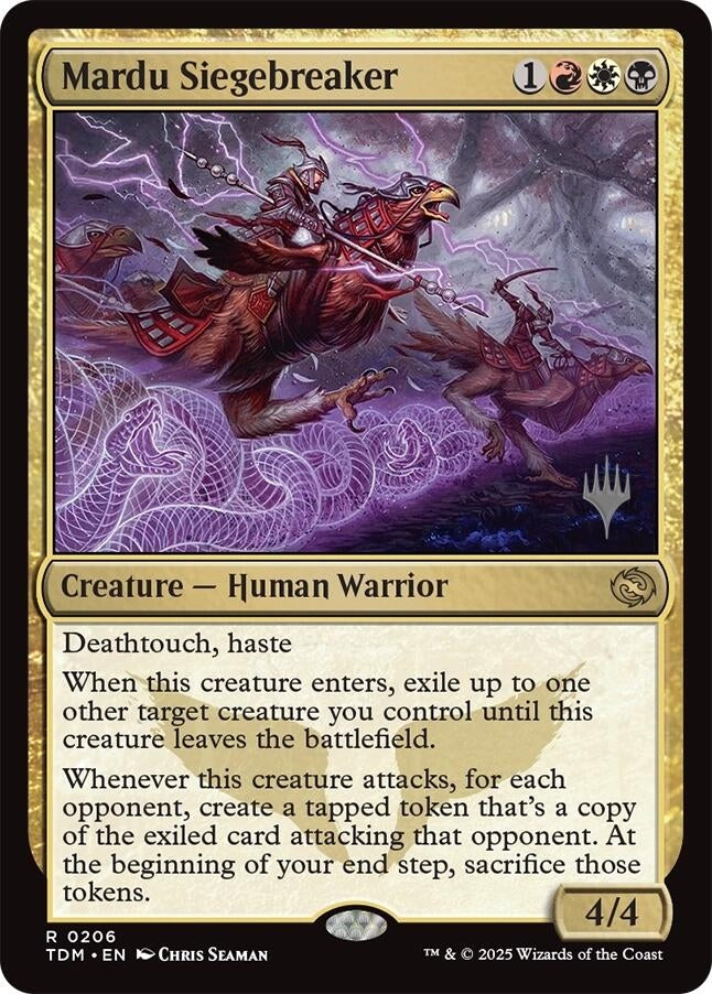 Mardu Siegebreaker (206) (Promo Pack: Tarkir: Dragonstorm)