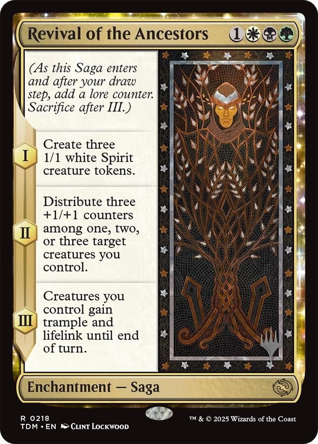 Revival of the Ancestors (218) (Promo Pack: Tarkir: Dragonstorm)