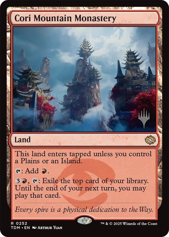 Cori Mountain Monastery (252) (Promo Pack: Tarkir: Dragonstorm)
