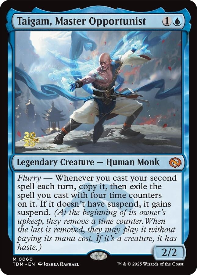 Taigam, Master Opportunist (60) (Prerelease Cards)