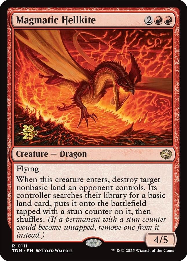 Magmatic Hellkite (111) (Prerelease Cards)