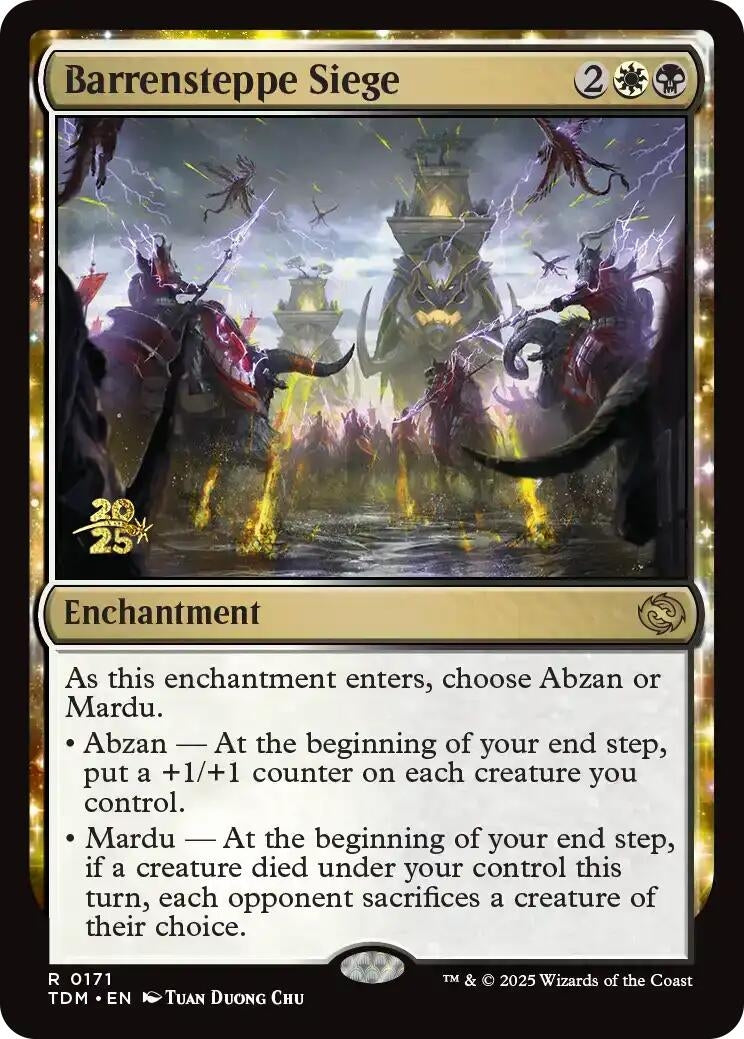 Barrensteppe Siege (171) (Prerelease Cards)