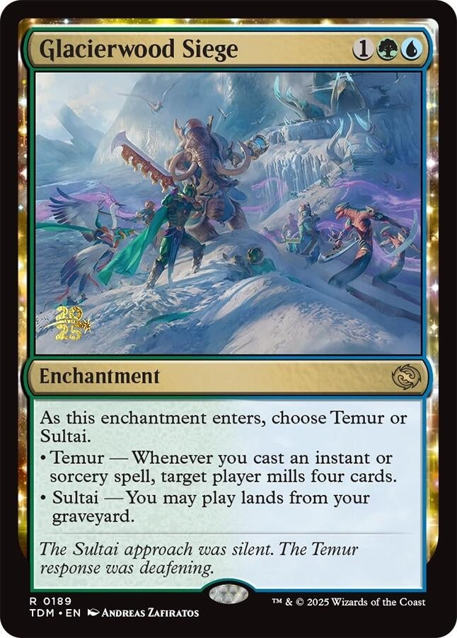 Glacierwood Siege (189) (Prerelease Cards)