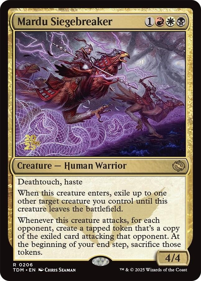 Mardu Siegebreaker (206) (Prerelease Cards)