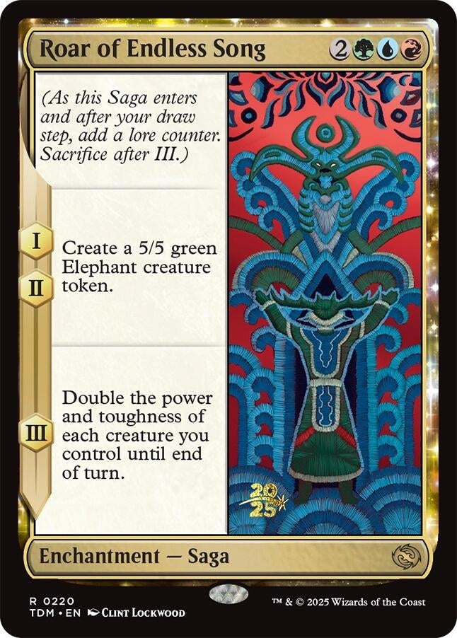 Roar of Endless Song (220) (Prerelease Cards)