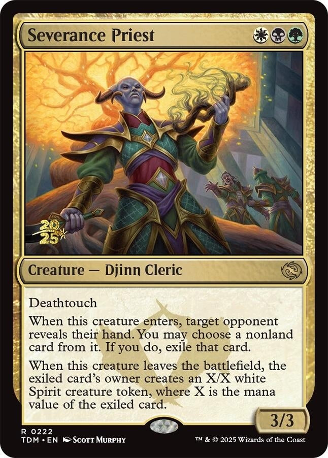 Severance Priest (222) (Prerelease Cards)
