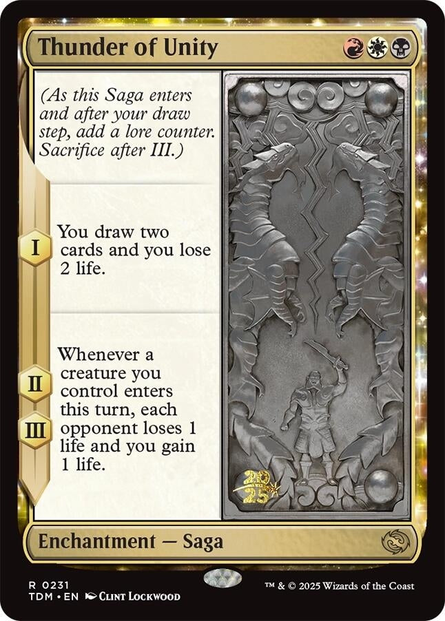 Thunder of Unity (231) (Prerelease Cards)
