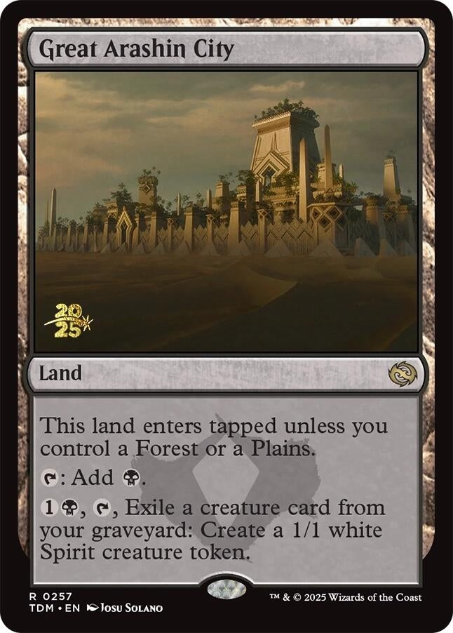 Great Arashin City (257) (Prerelease Cards)