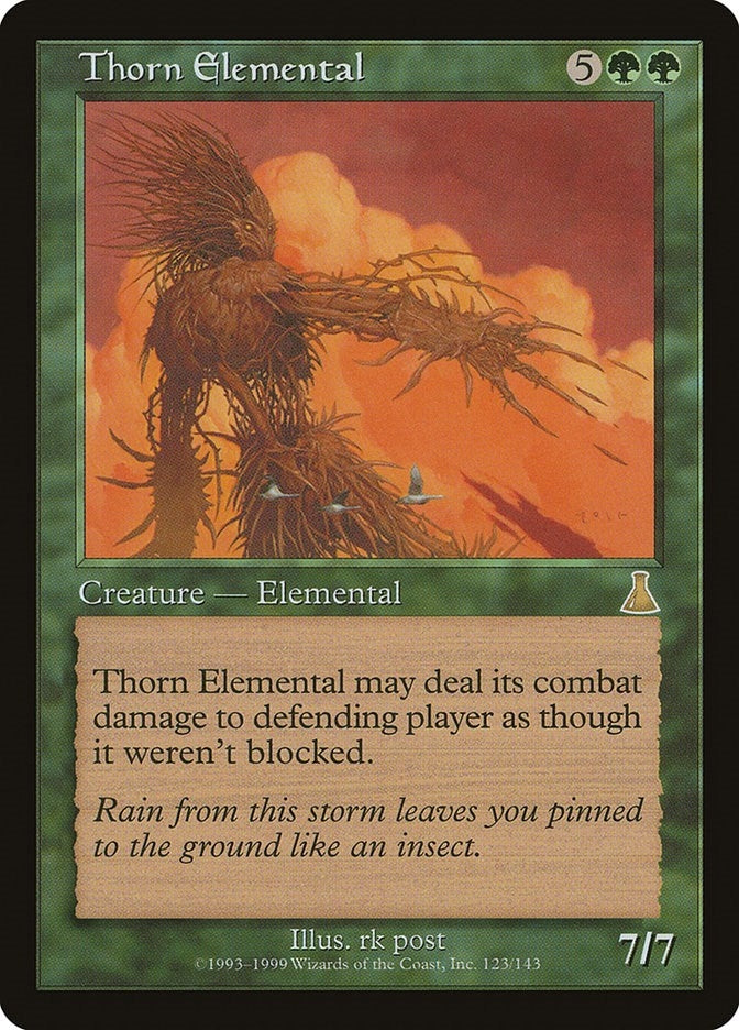 Thorn Elemental (123) (Urza's Destiny)