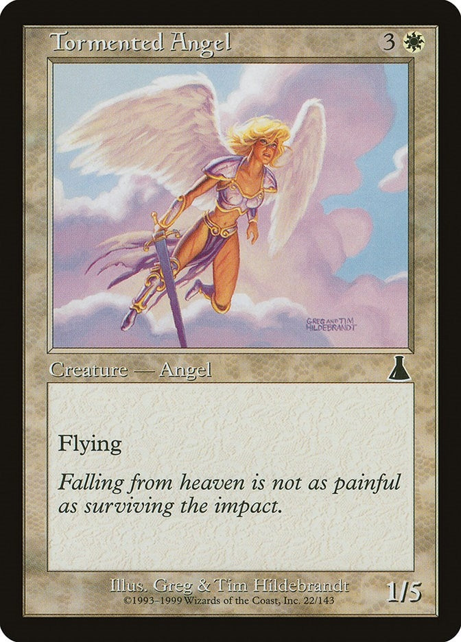 Tormented Angel (22) (Urza's Destiny)