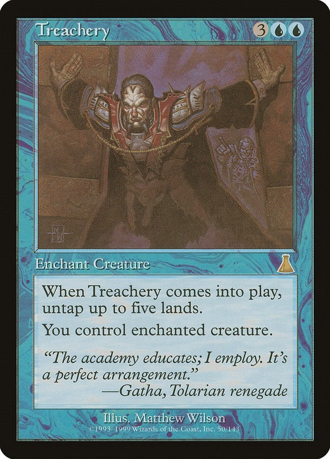 Treachery (50) (Urza's Destiny)