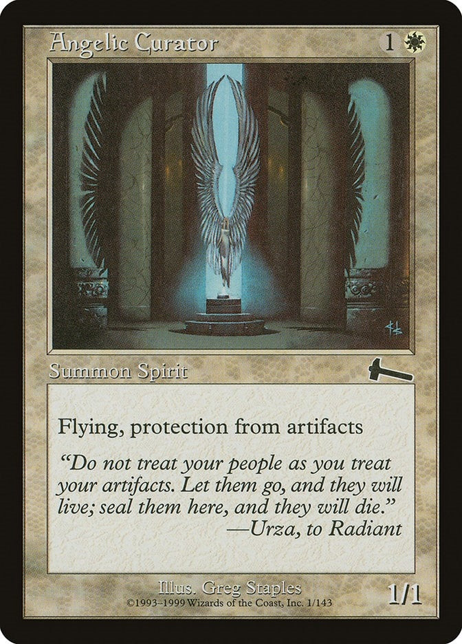 Angelic Curator (1) (Urza's Legacy)