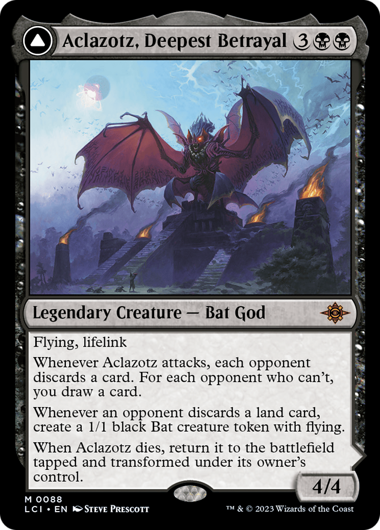 Aclazotz, Deepest Betrayal (88) (The Lost Caverns of Ixalan)