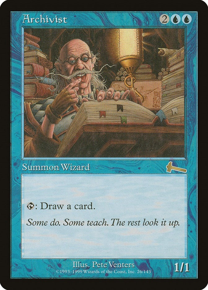 Archivist (26) (Urza's Legacy)