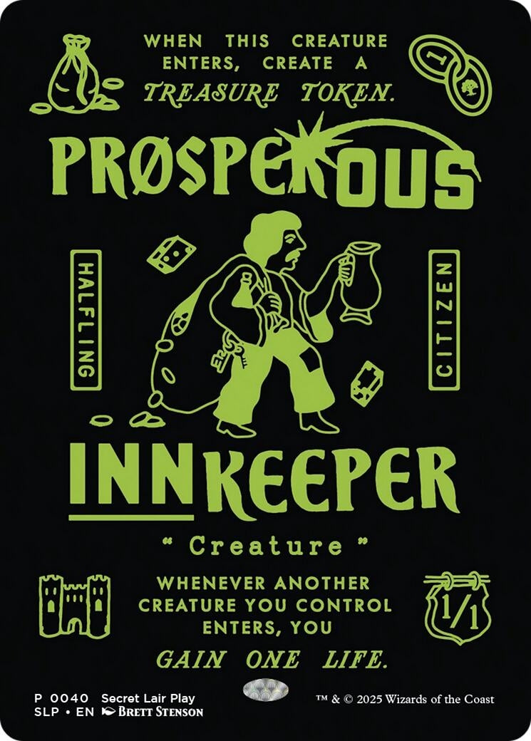 Prosperous Innkeeper (40) (Secret Lair Showdown)
