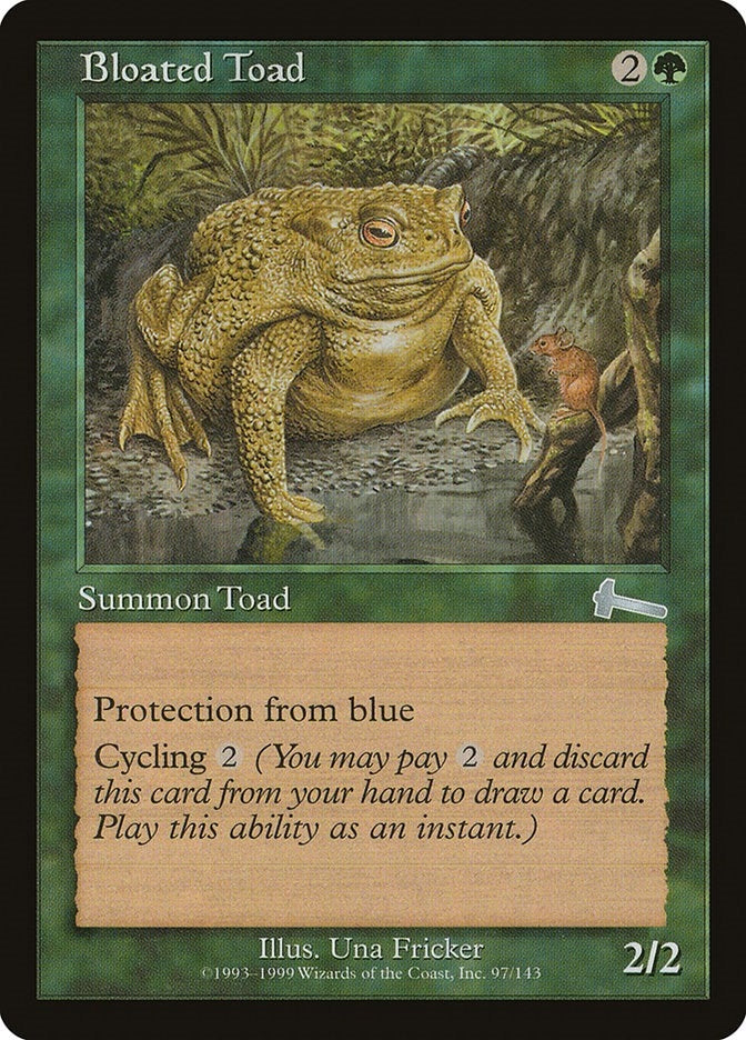 Bloated Toad (97) (Urza's Legacy)