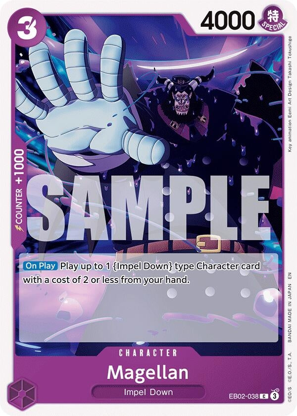 Image for Magellan (EB02-038) (Extra Booster: Anime 25th Collection) - One Piece Card Game